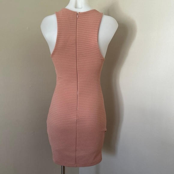 ASTR the Label Blush Dusty Pink Sleeveless Bodycon Dress, Small - Picture 3 of 11